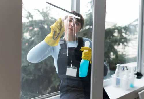 Nettoyage de vitres intérieures et extérieures à Gruffy